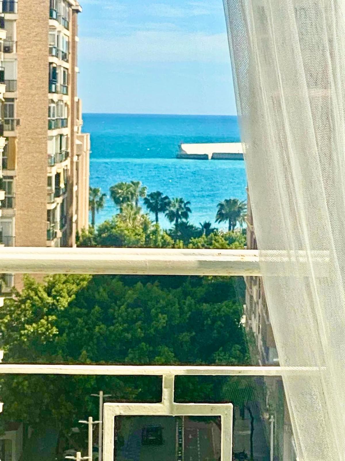 Perla De Malagueta Appartement Málaga Buitenkant foto